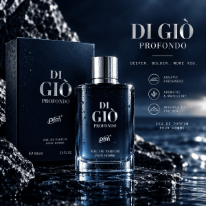 DI GIÒ Profondo Eau de Parfum for Men 100ml – Aquatic Fresh Fragrance